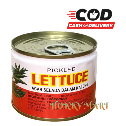 

(HOKKY) Acar Selada Chaisim Kaleng 182gr / Pickled Lettuce Red Boat Brand