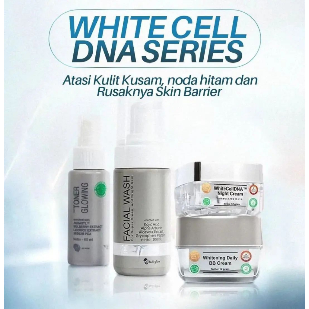 PAKET MS GLOW ( PAKET WHITE CELL DNA MS GLOW )
