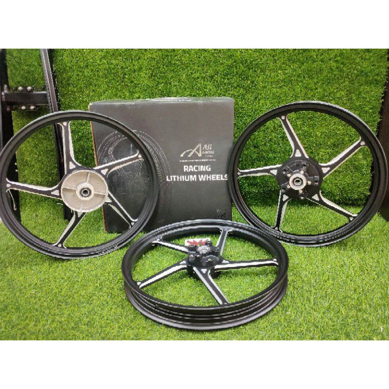 AJI RACING SPORT RIM CNC FG 511 OPEN HUB SIZE 160/185-17 PNP MOTOR MX KING | VELG AJI RACING FG 511 