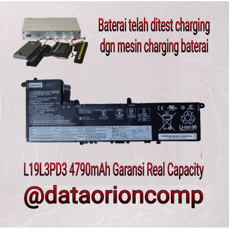 Baterai L19L3PD3 for Lenovo Ideapad S540-13 SB10W67393 SB10V27765