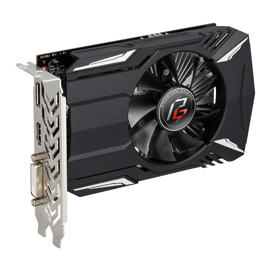 ASRock Radeon RX 550 4GB GDDR5 - Phantom Gaming 4G