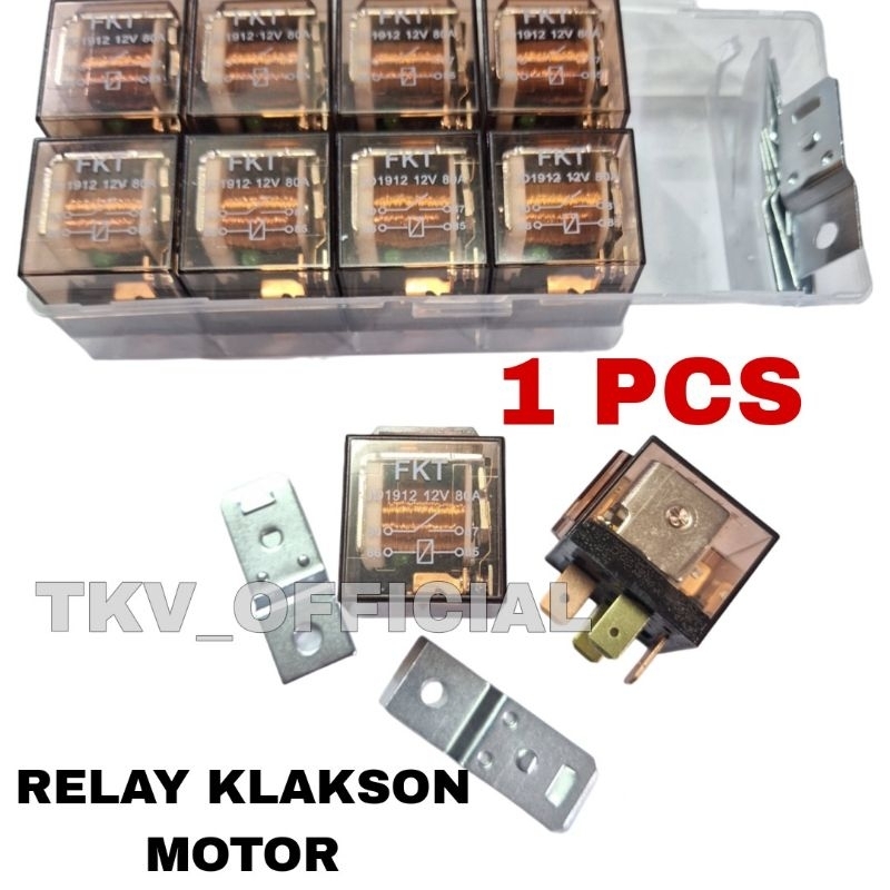 REALAY KLAKSON MOTOR 12V /RELAY KLAKSON/RELAY KLAKSON MOTOR UNIVERSAL/ RELAY MOTOR /RELAY PENSTABIL 