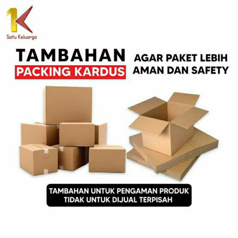 

tambahan packing kardus
