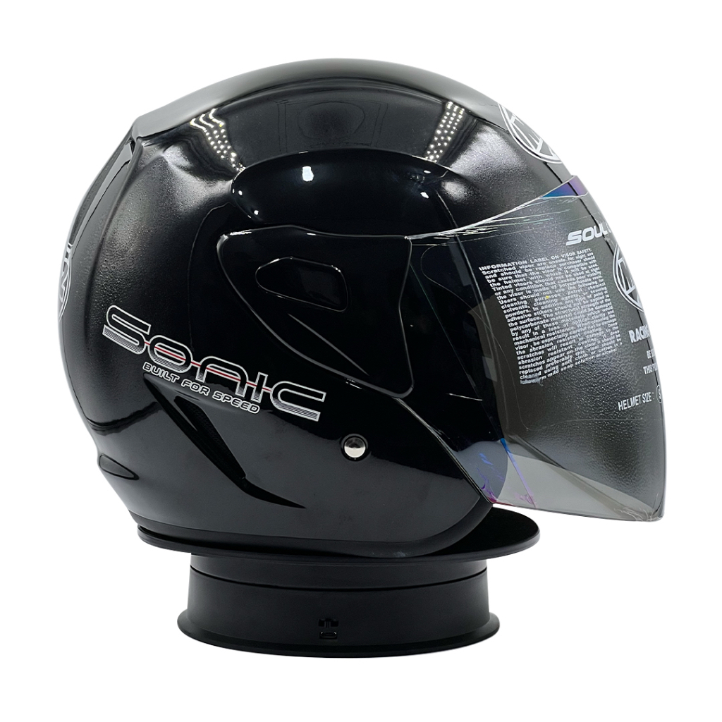 Helm MAZ Sonic Solid Black