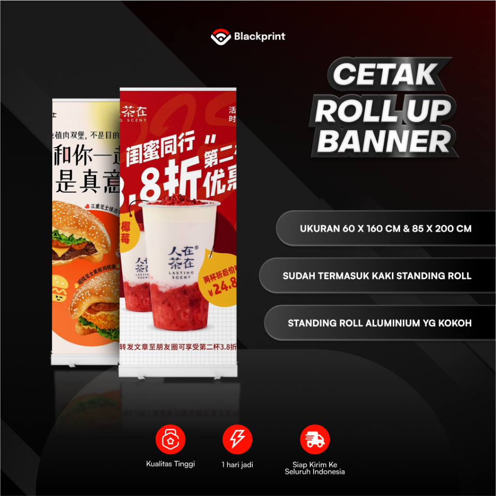 Roll Up Banner / Cetak Roll Up Banner
