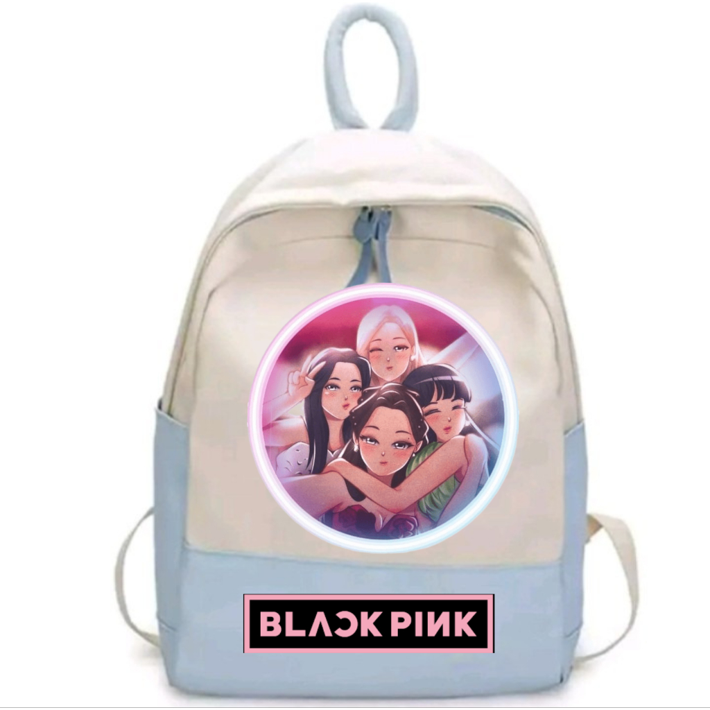 Tas Ransel Anak Sekolah  perempuan BLɅƆKPIИK SD SMP SMA Tahan Air