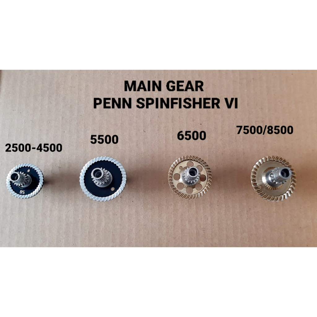 PART 8 | Penn SSVI Spare Part Main gear  2500 3500 4500 / 5500 / 6500 / 7500 8500 SPINFISHER VI ORIG