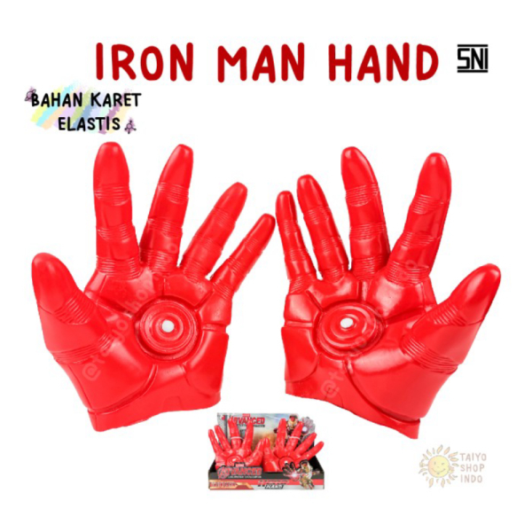 Ironman Tangan Murah Anak Unik Mainan Super Hero Hand Hero  Ironman