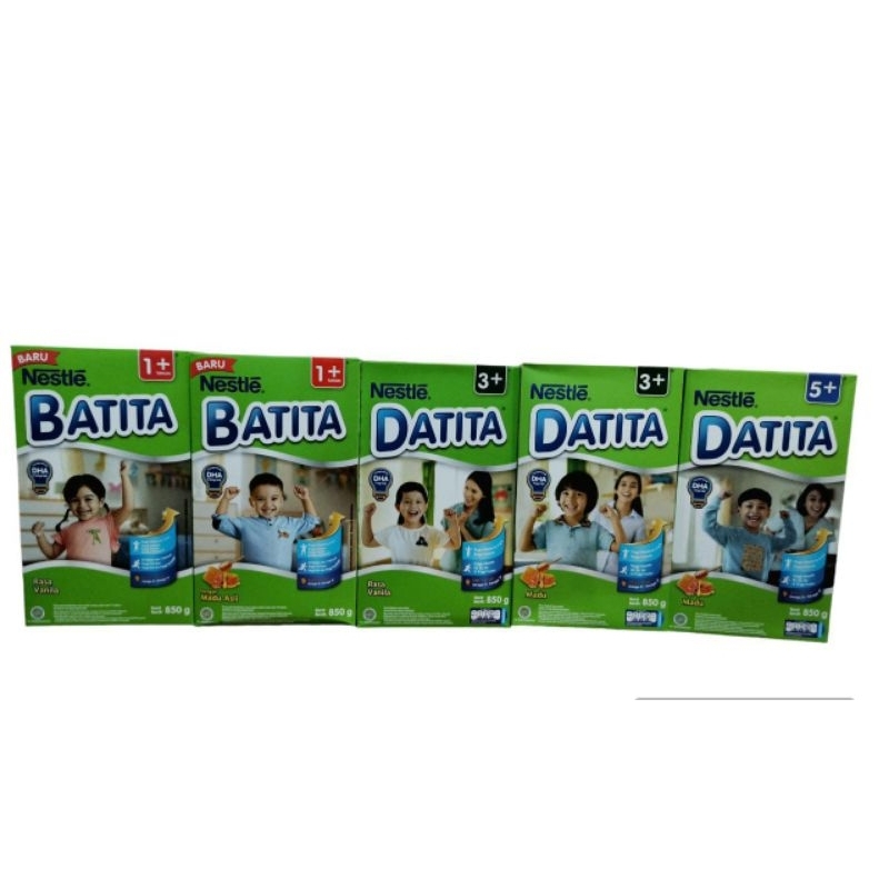 Batita 1+ / Datia 3+ / Datita 5+ Rasa Vanila / Madu 850gr