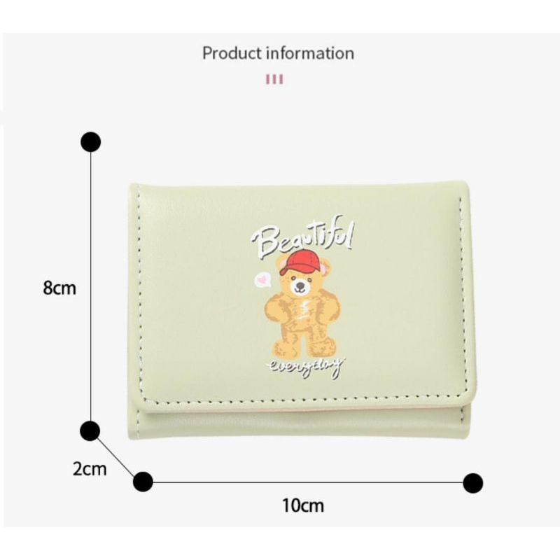 DW-22 Dompet lipat Wanita Mini Beautiful Everyday