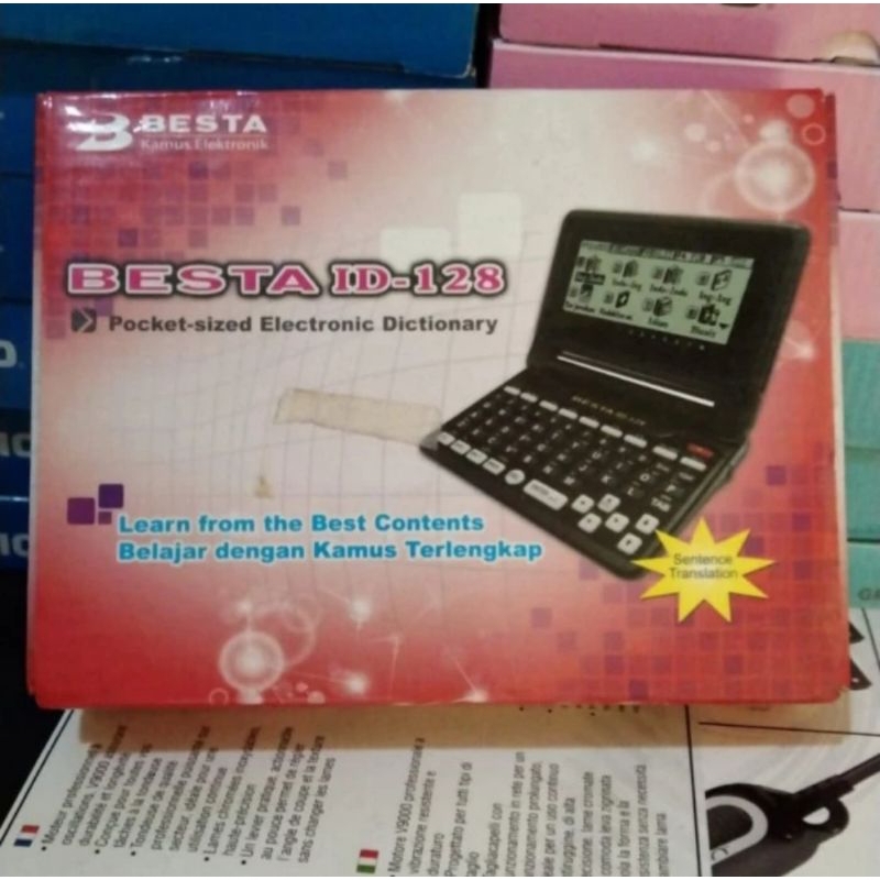 

BESTA KAMUS ELEKTRONIK ID 128 DICTIONARY