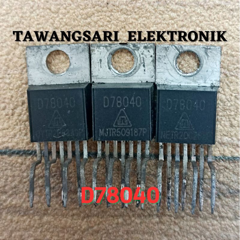 IC VERTIKAL D78040 VERTICAL D 78040 ORI CABUTAN