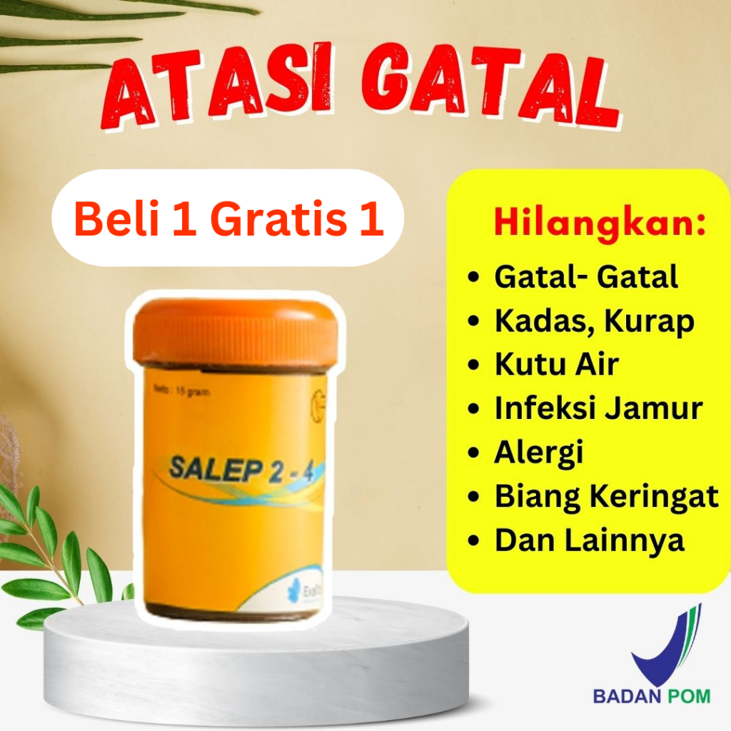 BELI 1 PCS GRATIS 1 SALEP GATAL ZWAFEL 24 - SALEP OBAT GATAL BPOM HILANGKAN GATAL JAMUR EKSIM KUTU AIR PANU KURAP ALERGI KULIT