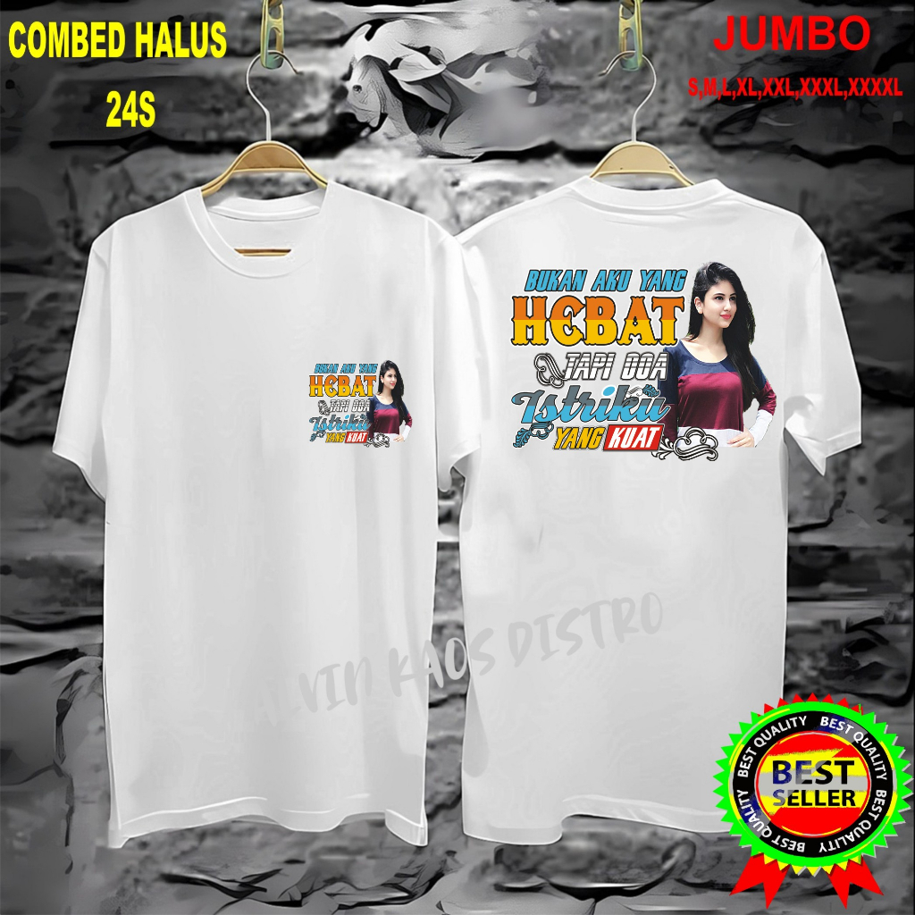 Terviral Kaos DTF db doa istriku yg hebat KAOS MURAH  Kaos Putih Hitam Kaos Terlaris