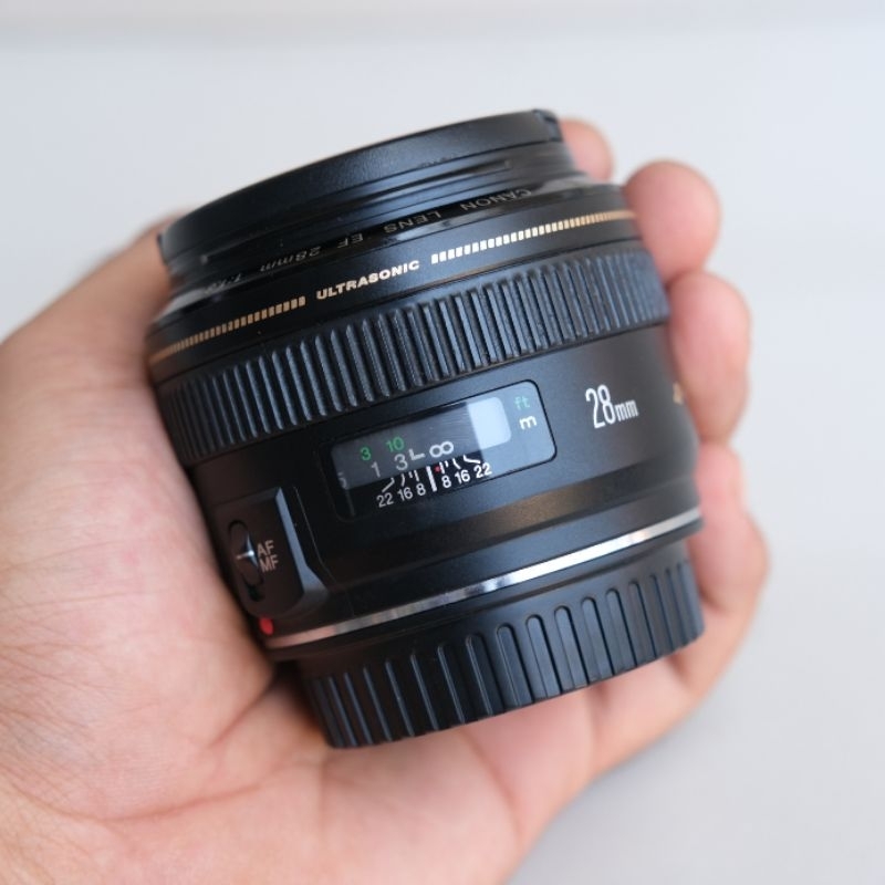 CANON 28MM F1.8 USM LENSA CANON EF 28MM F/1.8 USM LENSA CANON USM 28MM F1.8 BUKAN 50MM USM BUKAN CAN
