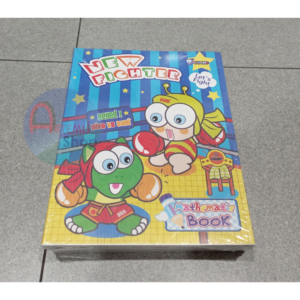 

Buku Tulis Matematika / Strimin / Kotak Kecil My Book YUVI 38 Lembar Isi 10