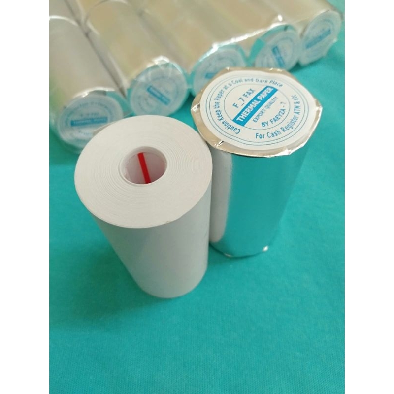 KERTAS THERMAL EDC 58X30/57X30 cocok untuk semua mesin printer mini/bluetooth