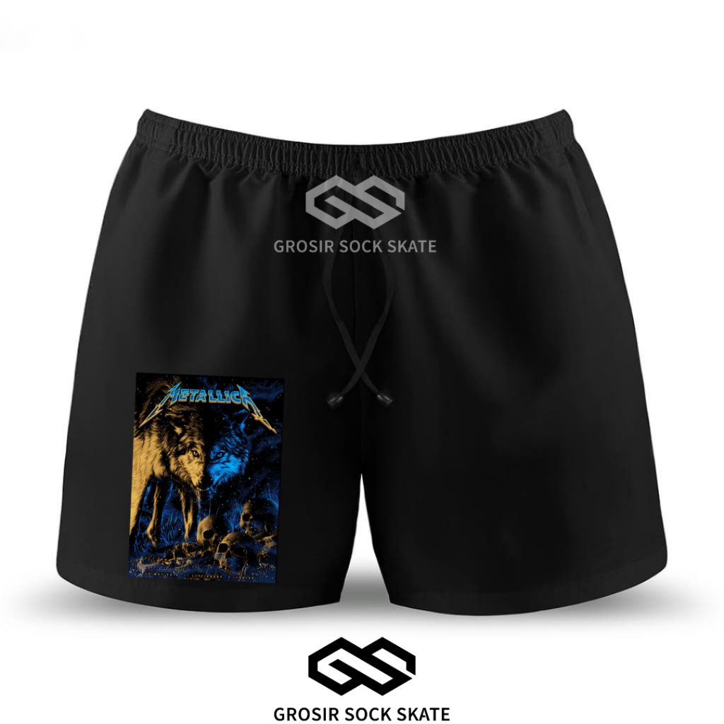 BOXER CELANA PENDEK MUSIC BAND METALLICA 3