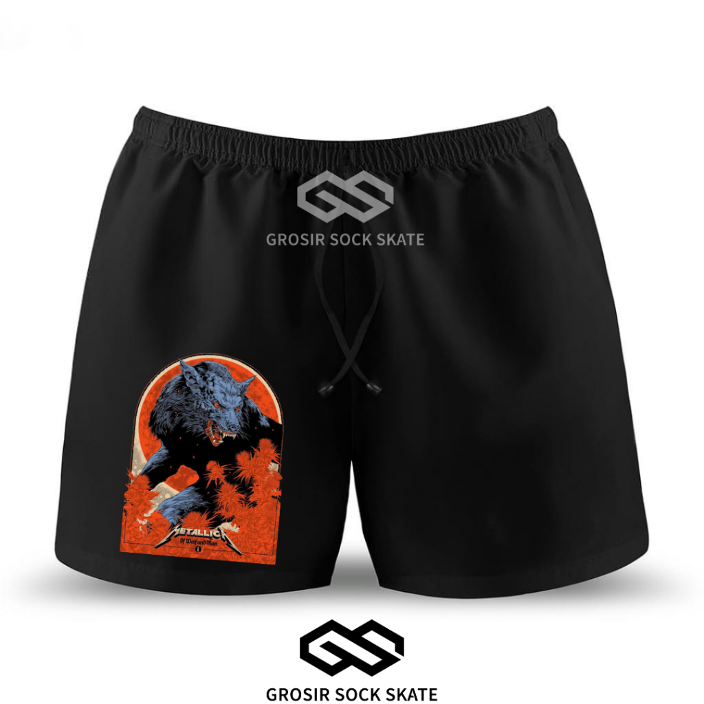 BOXER CELANA PENDEK MUSIC BAND METALLICA 6