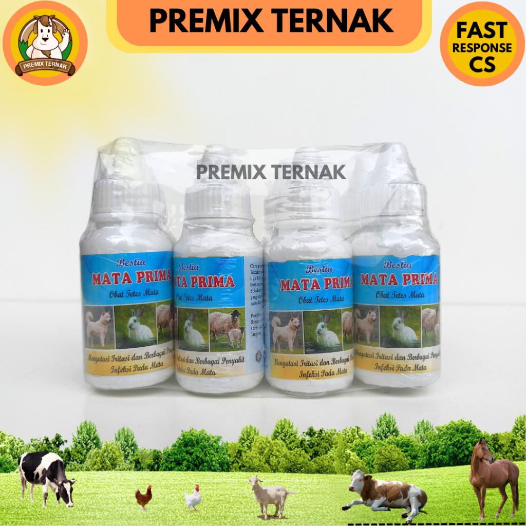 MATA PRIMA 25 ml - Obat tetes mata sapi kambing anjing kucing kelinci