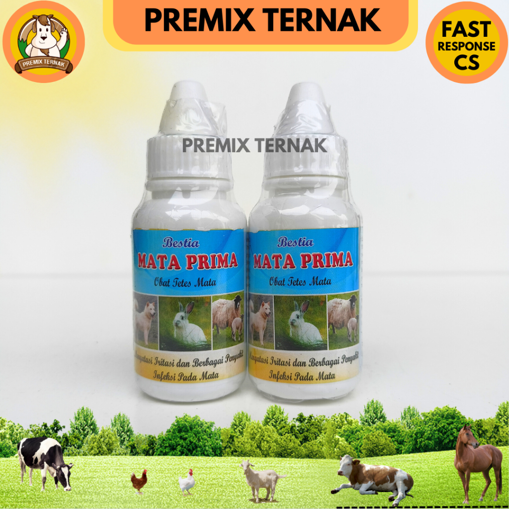 MATA PRIMA 25 ml - Obat tetes mata sapi kambing anjing kucing kelinci
