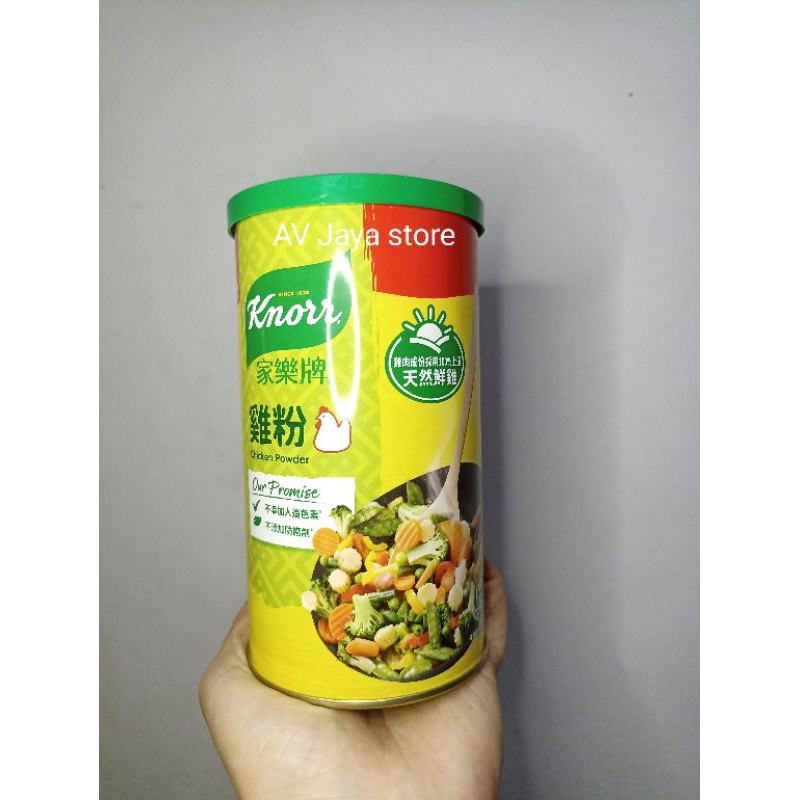 

Knorr Chiken powder 310 gr, kaldu ayam knorr kaleng kuning