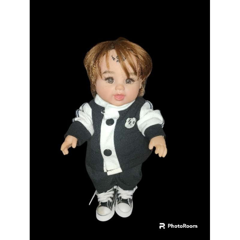 baju boneka reborn, vinyl size 12 inch
