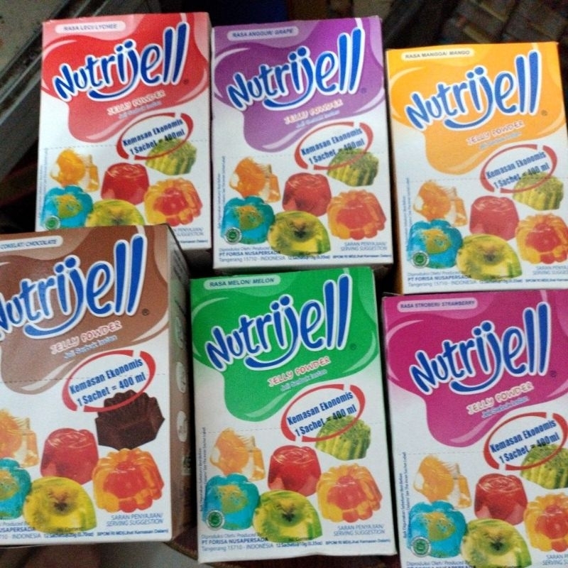 

Nutrijel ukuran kecil