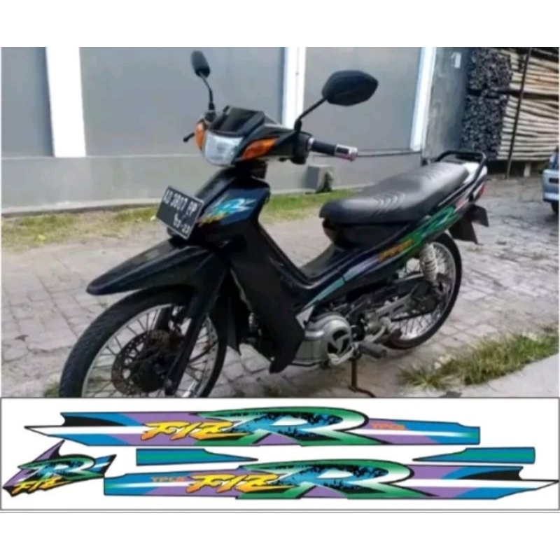 STRIPING F1ZR 1997 1998 HITAM BC3 STRIPING YAMAHA F1ZR