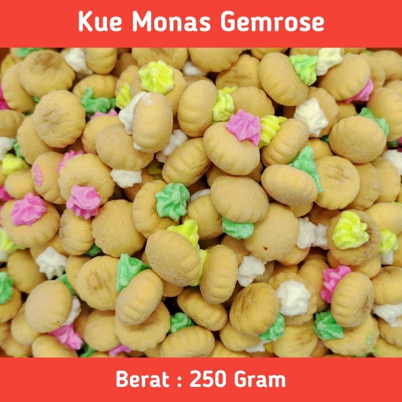 

Kue Kancing Gemrose Monas Biskuit Jadul Kiloan 250 Gram