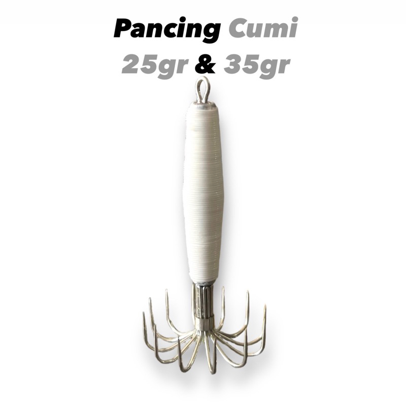 Pancing Cumi Timah (Teplon) 25gr & 35gr