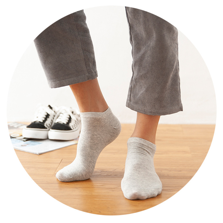 Kaos Kaki Ankle Unisex Kaos Kaki Pendek Polos Semata Kaki Dewasa Fashion Korea Short Socks Satu7an KK23