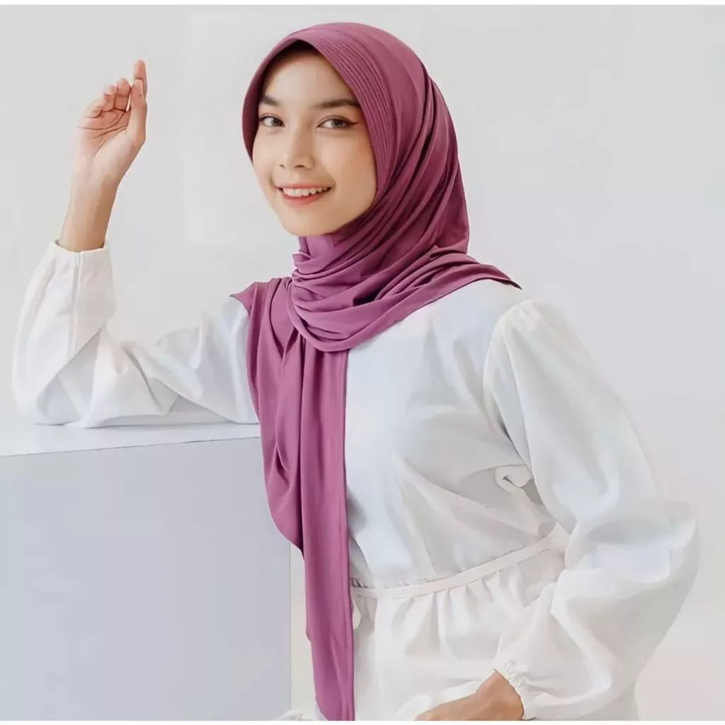 Hijab Segitiga Instan Pad Jersey Hijab Instan Jersey Pad