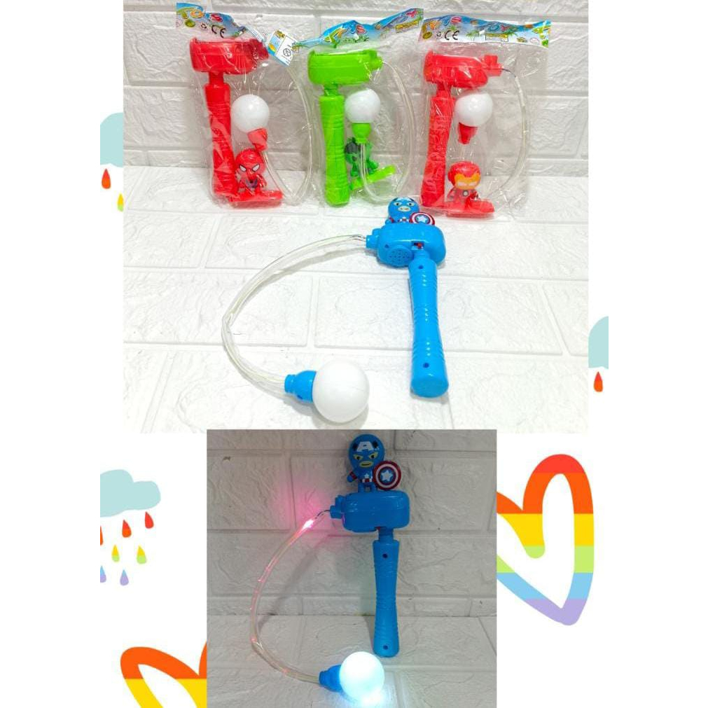 Mainan Stick Lampu Putar Karakter [ AVENGERS ]