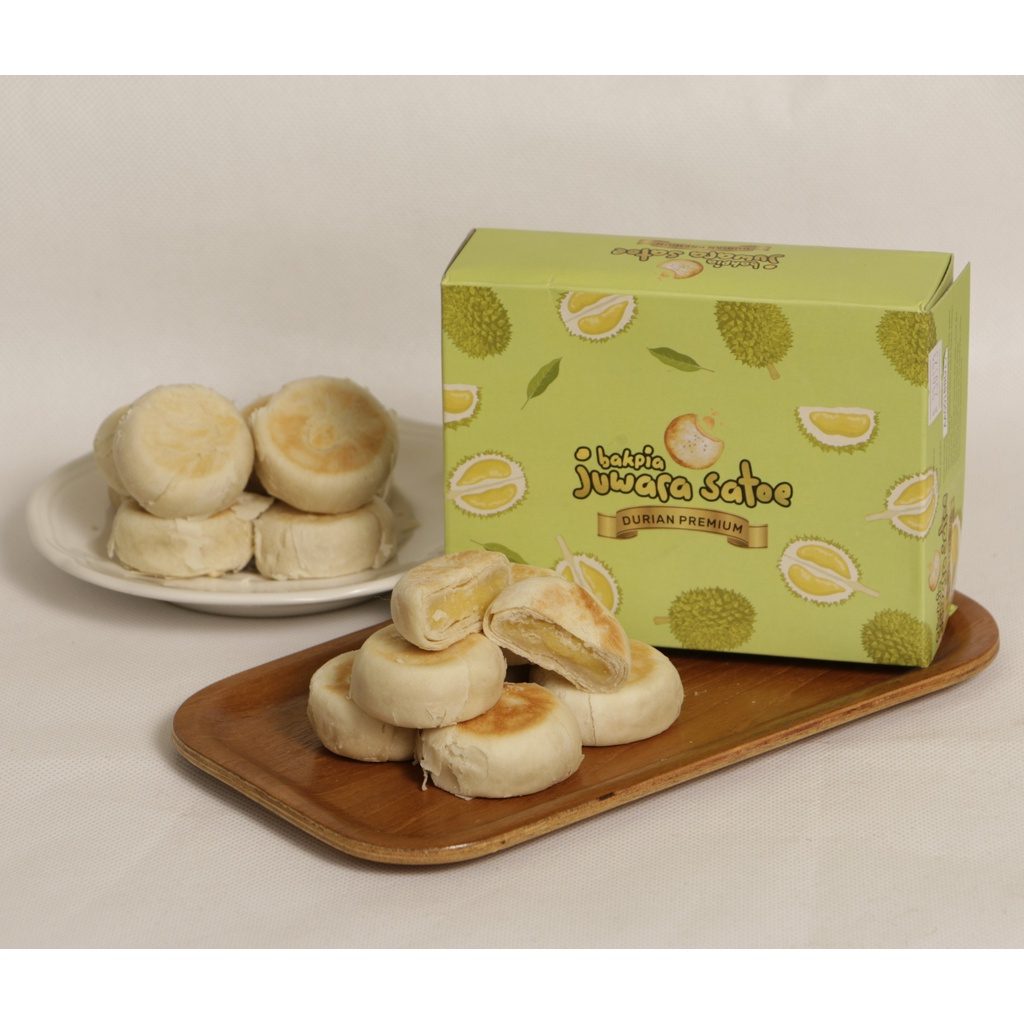 BAKPIA JUWARA SATOE [ 3 Box ] Paket Bakpia Basah Mix A (Durian, Kumbu , Original) - Oleh Oleh Khas Jogja