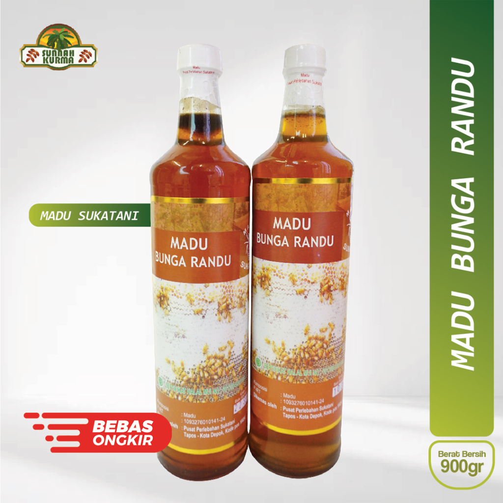 

Madu Sukatani Bunga Randu 900gr