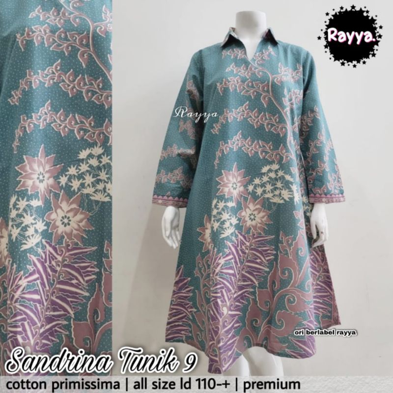 tunik sandrina  batik solo