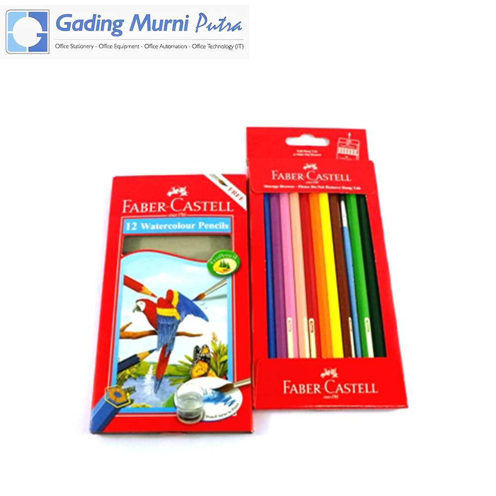 

Pensil Warna Faber Castell Water Colour 12 L Gratis Kuas