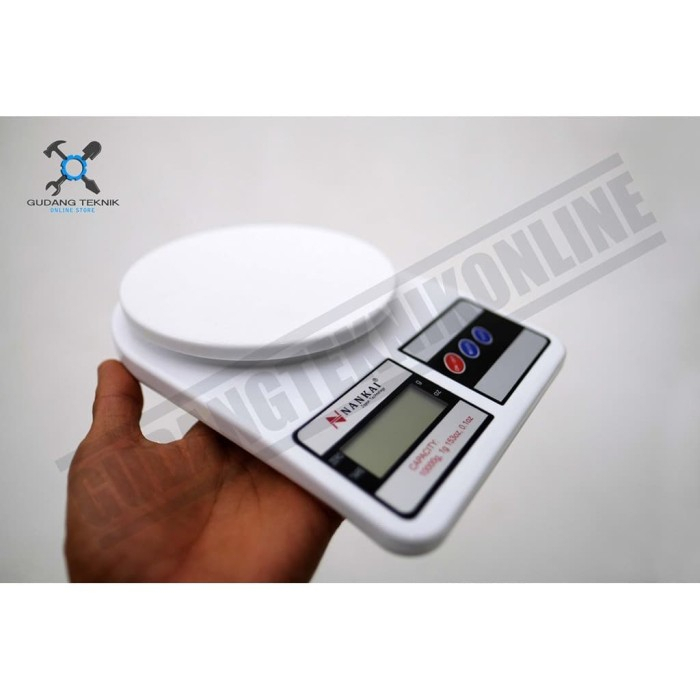 Timbangan Duduk Dapur Digital 10 Kg 177 21 NANKAI / Digital Scales Kitchen Timbangan Dapur Kapasitas 10Kg 177-21 NANKAI
