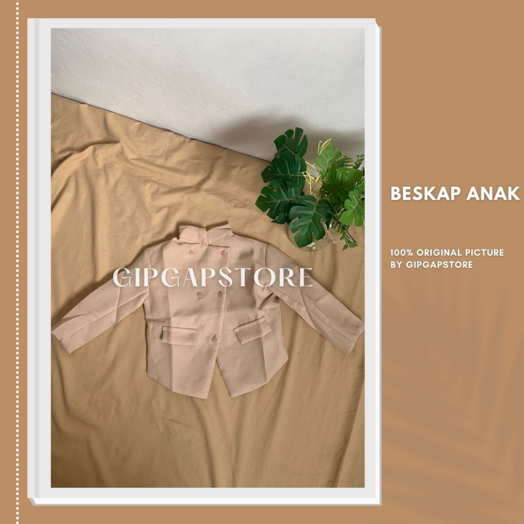 Beskap Anak - Beskap Halus Anak - Beskap Bayi - Baju Anak Adat Jawa - Beskap Solo