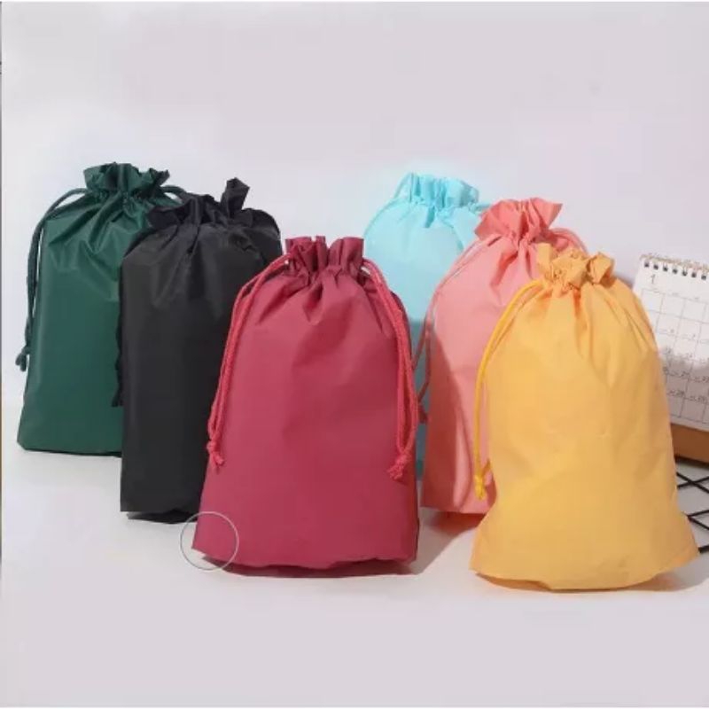 Tas Travel Pouch Polos Warna Kantong Travel Pouch Bag Premium