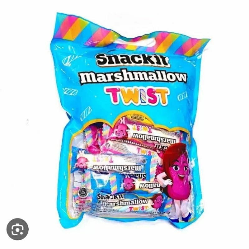 

TERMURAH SNACKIT MARSHMALLOW TWIST BAG 24's