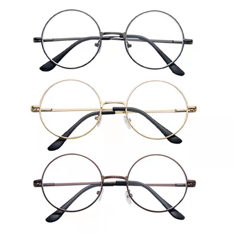 DOMMO - D4004 Kacamata Bulat Fashion Wanita / Kacamata Style Korea / Kacamata Bingkai Bulat / Kacamata Simple / Kacamata Import