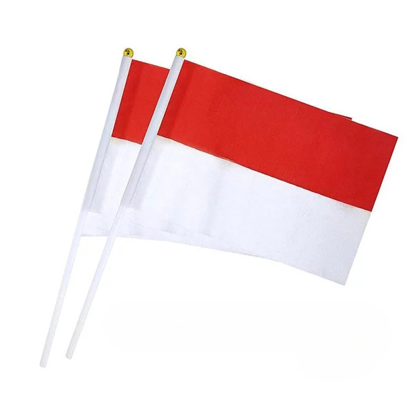 Bendera Indonesia Merah Putih / Bendera Hut Ri / Bendera Merah Putih / Bendera Tangan Indonesia / Festival Ind Flag