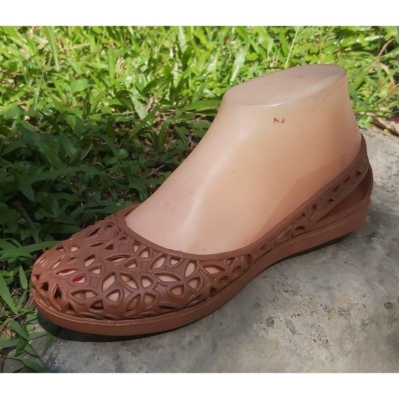 Sepatu Karet Q-1151 Coklat Sepatu Karet Anti Slip