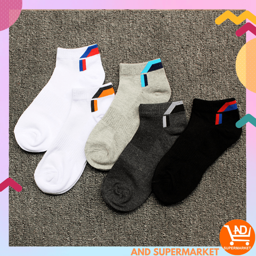 Kaos Kaki Pria Semata Kaki Kaos Kaki Polos Laki-Laki Import Short Socks Olahraga Murah KK33