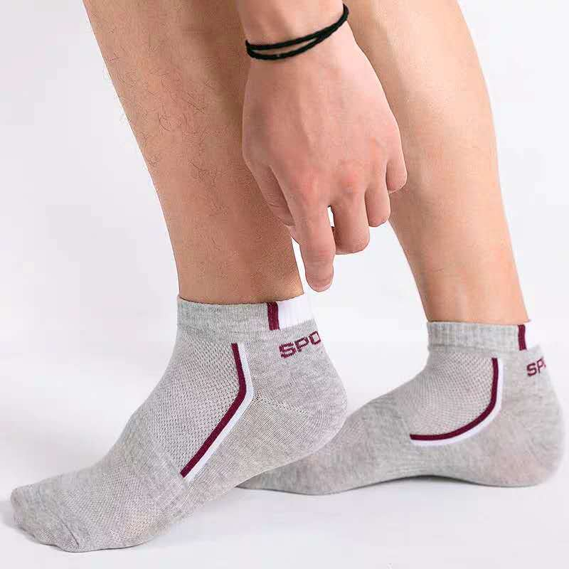 Kaos Kaki Pria Semata Kaki Kaos Kaki Polos Laki-Laki Import Short Socks Olahraga Murah KK33