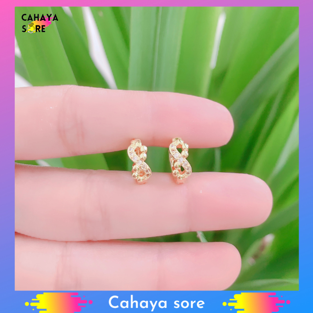 Anting Xuping Gold Anting Anak Model Clip Prince AA05