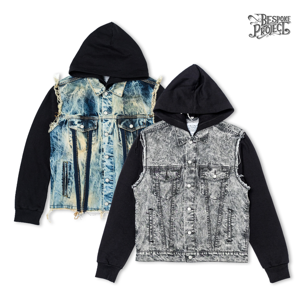 Bespoke Project - Vest Hoodie Black