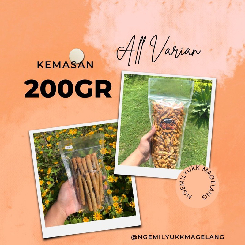 

KEMASAN 200GR NGEMILYUKK MAGELANG